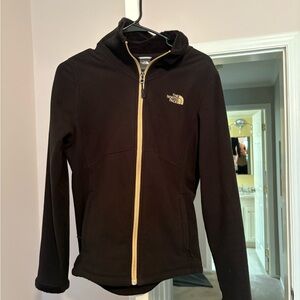 The North Face Black Fleece with Gold Zipper